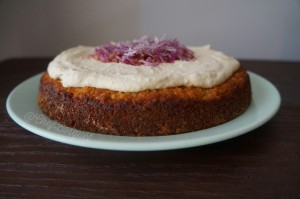 Purple carrotcake
