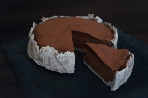 pastel de bonato y chocolate