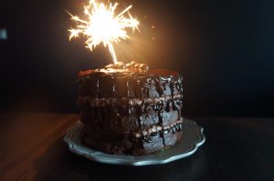 layer cake de chocolate