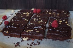 brownie de chocolate y boniato