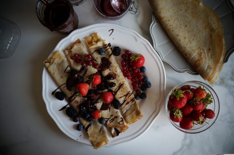 Crepes de horchata