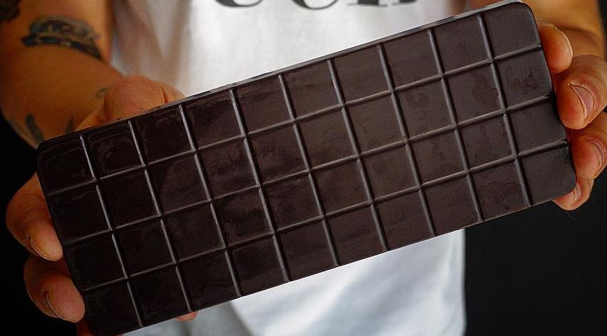 Tableta de chocolate casero